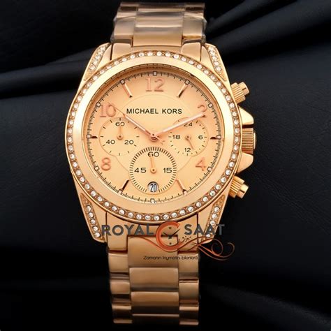 michael kors taşlı bayan saat